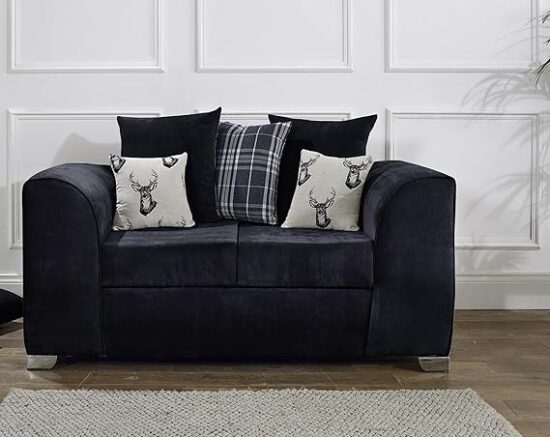 Luxury Suede Fabric Sofa