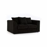 Black-Jumbo-cord-2-seater-sofa