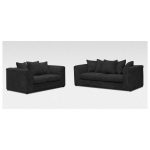 black-jumbo-cord-sofa